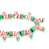 Snowman Santa Claus Christmas Lampwork Bead Charms DIY Jewelry Making