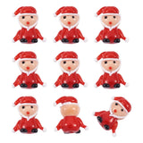 Snowman Santa Claus Christmas Lampwork Bead Charms DIY Jewelry Making
