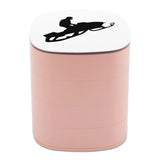 Snowmobile Silhouettes Jewelry Storage Box Mini