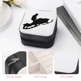 Snowmobile Silhouettes Jewelry Storage Box Mini