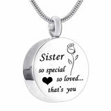 Special & Loved Cremation Urn Keepsake Flower Ashes Holder