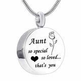 Special & Loved Cremation Urn Keepsake Flower Ashes Holder