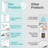 Touchless Electric Soap Dispenser USB Rechargeable Waterproof