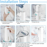 Touchless Electric Soap Dispenser USB Rechargeable Waterproof