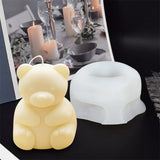 Silicone Soap Mold Little Bear Candle Resin Crafts