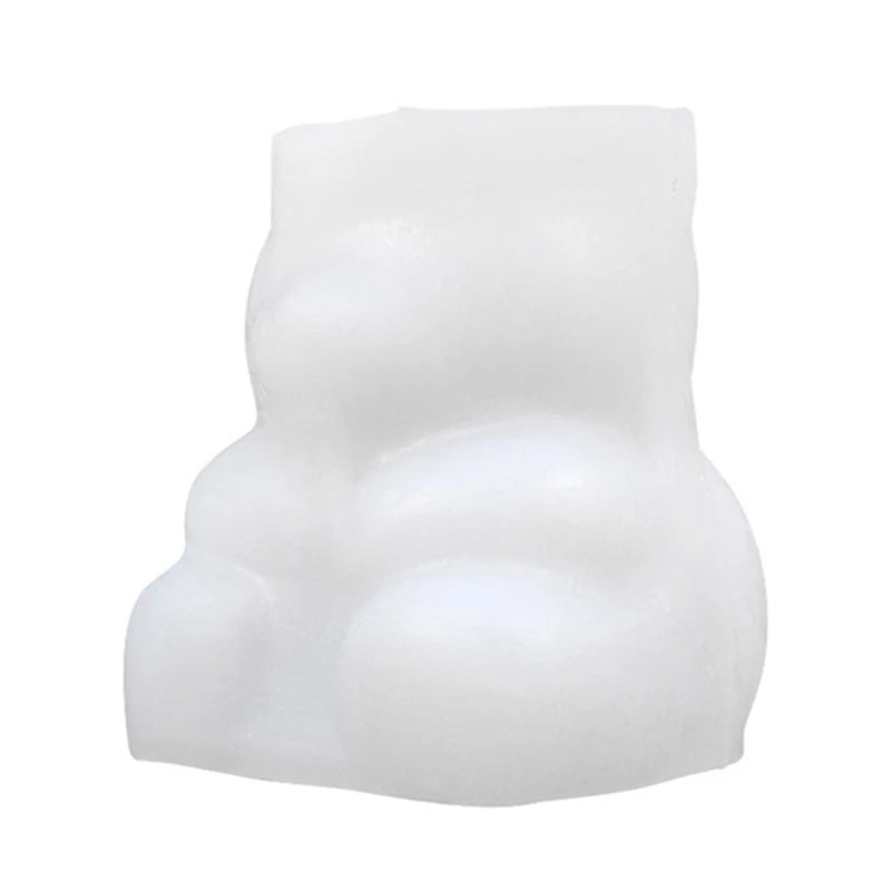 Silicone Soap Mold Little Bear Candle Resin Crafts
