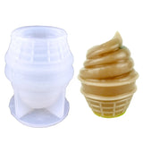 Soap Candle Moulds Silicone Crafts Feeding Bottle Ice Cream Shape