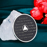 Sobriety Coin Recovery Anniversary Gift For Alcoholics Men Husband Boys