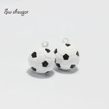 Soccer Bell Charms Pendant for Kids Schoolbag