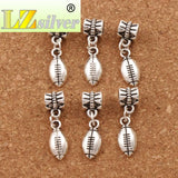 Sports Charm Beads 15pcs for Bracelets