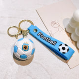 Messi Soccer Star Keychain Backpack Toy Decor Pendant Car Ornament Fans