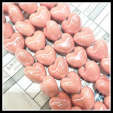 Socharming 20pcs Ceramic Beads Porcelain DIY Jewelry Fittings 15mm Bright Colors