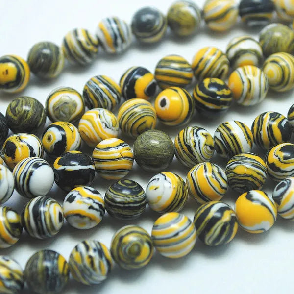 Socharming 96pcs Spacer Beads 8mm Round Ball DIY Jewelry Findings