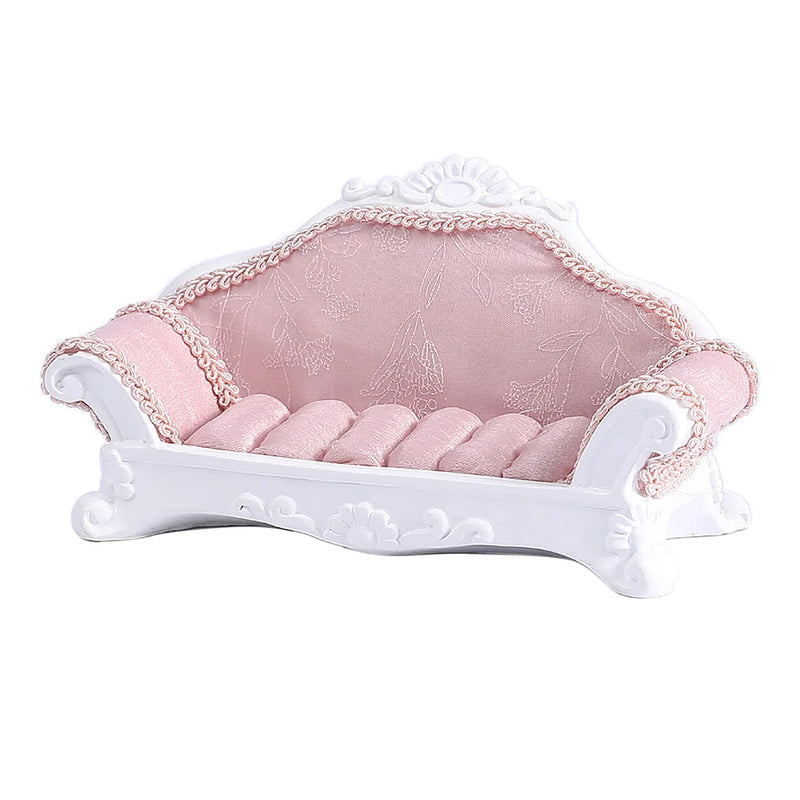 Sofa Furniture Box Storage Box Ring Organizer Display Wedding Gift