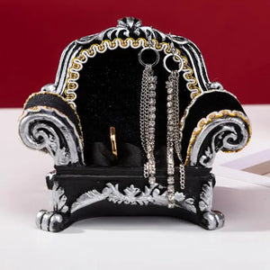 Sofa Jewelry Box Necklace Ring Organizer