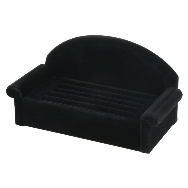 Sofa Shape Rings Holder Jewelry Display Home Room Decor
