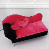 Flannel Sofa Jewelry Box Organizer for Earrings Necklaces Rings