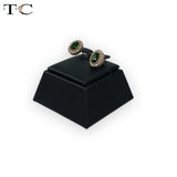 Soft PU Leather Earring Display Stand Organizer Holder Jewelry Earring Display