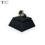 PU Leather Ring Display Stand Holder Jewelry Rack 5x5x3cm