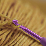 Soft Handle Crochet Hooks Kit Yarn Knitting Needles Set