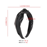 Shining Glitter Hair Hoop Headwear Middle Knotted Headbands