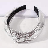 Shining Glitter Hair Hoop Headwear Middle Knotted Headbands