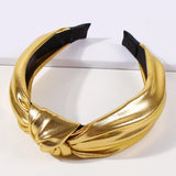 Shining Glitter Hair Hoop Headwear Middle Knotted Headbands