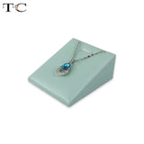 PU Leather Necklace Display Stand Pendant Orgnaizer Holder Earring Display Stand