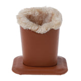 Soft Plush Lining Eyeglass Holder Stand Safe Plush Lined Glasses Case