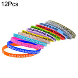 Silicone Math Bracelet Set Multiplication Tables Kids Preschool Teaching Toy