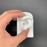 Soft Silicone Ear Model for Hearing Aids 1:1 Human Ear Simulation Display Props