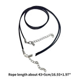 Soft Suedes Rope Lobster Clasp String Cord for Pendant Necklace Jewelry