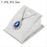 Velvet Jewelry Necklace Pendant Display Stand