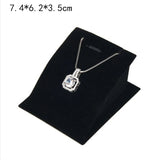 Velvet Jewelry Necklace Pendant Display Stand