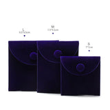 Soft Velvet Jewelry Bag Plush Cloth Earrings Ring Storage Pouch