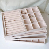 Stackable Jewelry Tray Case Display Storage Box Organizer Box Holder