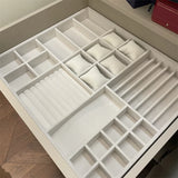 Soft Velvet Stackable Jewelry Tray Case