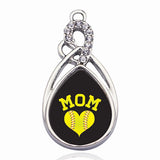 Softball MOM Circle Charm Pendant for Necklace&Bracelet