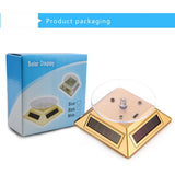 Solar Display Stand with Colorful Lights