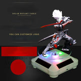 Solar Display Stand with Colorful Lights