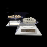 360 Degree Rotating Solar Display Turntable for Jewelry and Mobile Phones