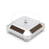Solar Power 360 Rotating Display Stand For Phone Watch Jewelry