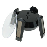 Solar Powered 360 Rotating Display Stand