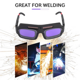 Solar Powered Welding Mask Helmet Goggles Welder Glasses