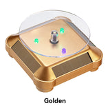 Solar Powered Rotary Display Stand for Jewelry