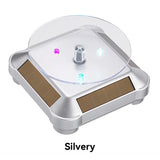 Solar Powered Rotary Display Stand for Jewelry