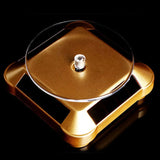 Solar Showcase 360 Rotating Turntable Jewelry Organizer Display Stand