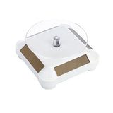 Solar Showcase 360 Rotating Turntable Jewelry Organizer Display Stand