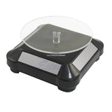 Solar Turntable Display Stand for Jewelry Watch Ring Phone