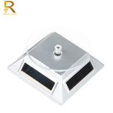 Solar Showcase 360 Turntable Rotating Jewelry Watch Ring Phone Stand Display
